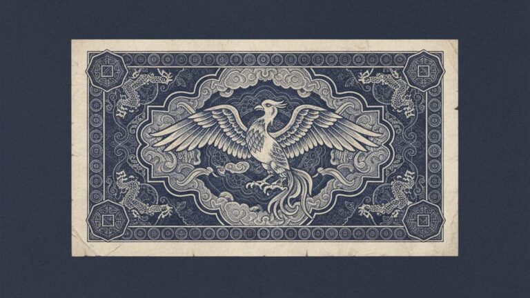 Illustration of China's Feiqian (Flying Money) - Early Paper Currency