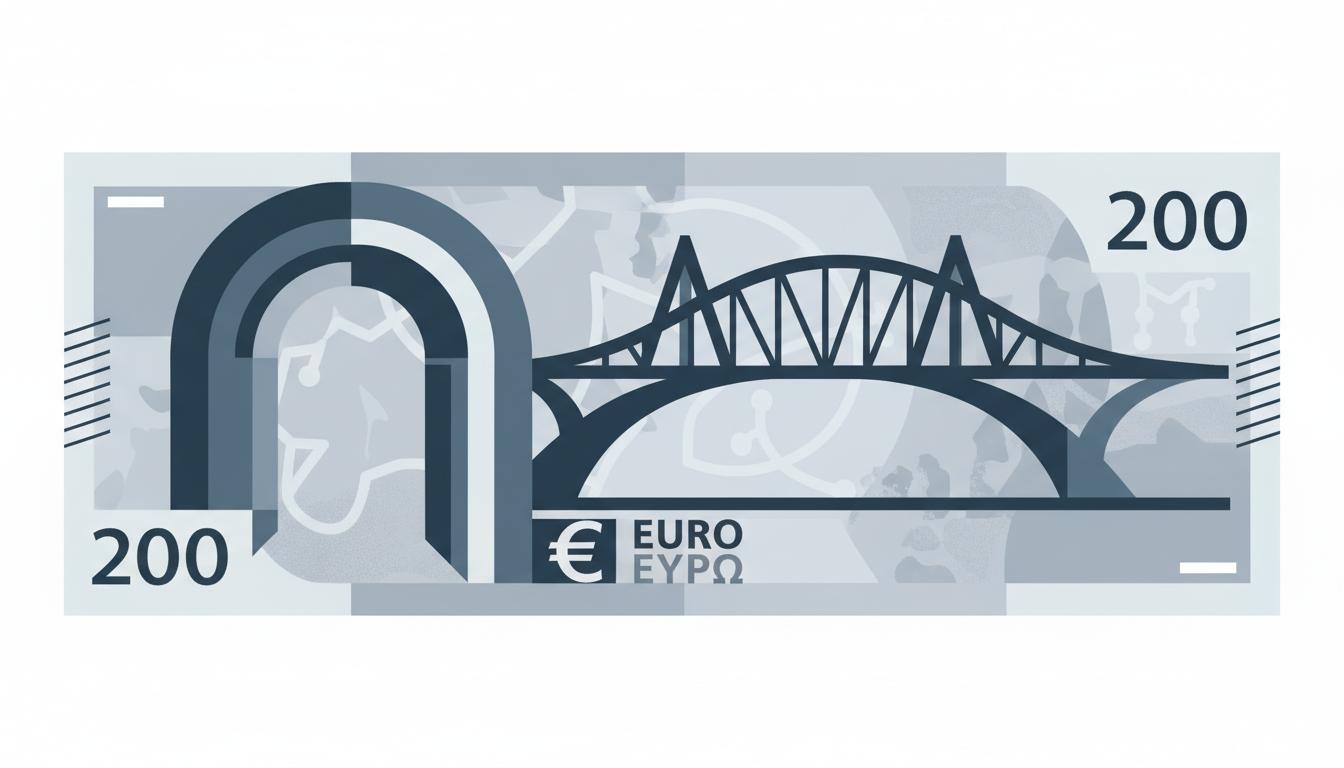 Illustration of the Euro's banknote design philosophy of no national bias