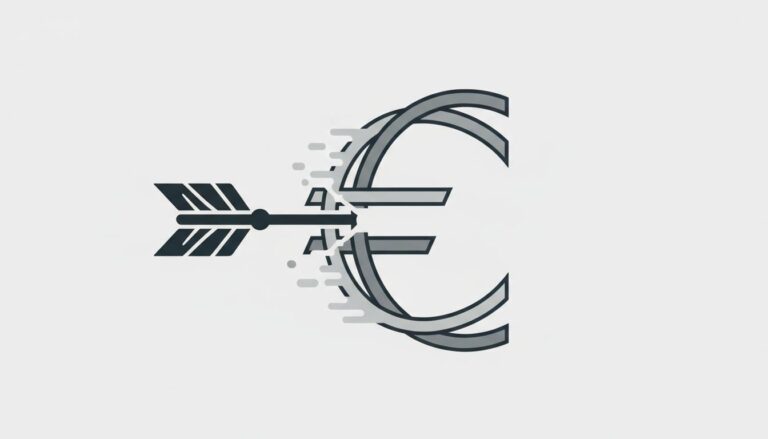 Illustration of the historical transition and economic impact of the Euro on Germany