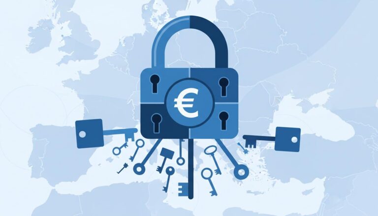 Conceptual illustration of the arguments against the Euro's "one size fits all" policy