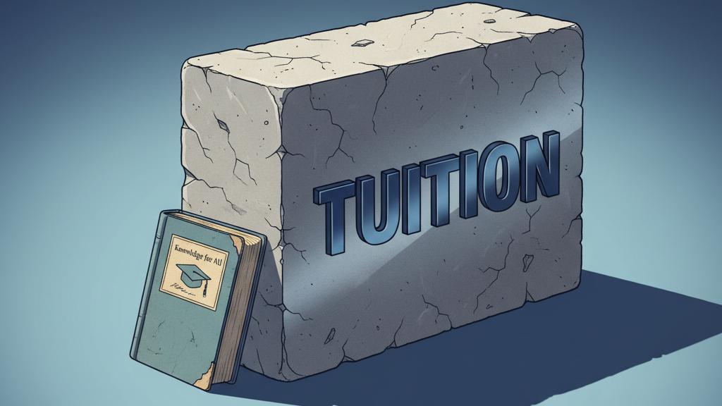 Illustration of the Historical Cost Increase of College Tuition