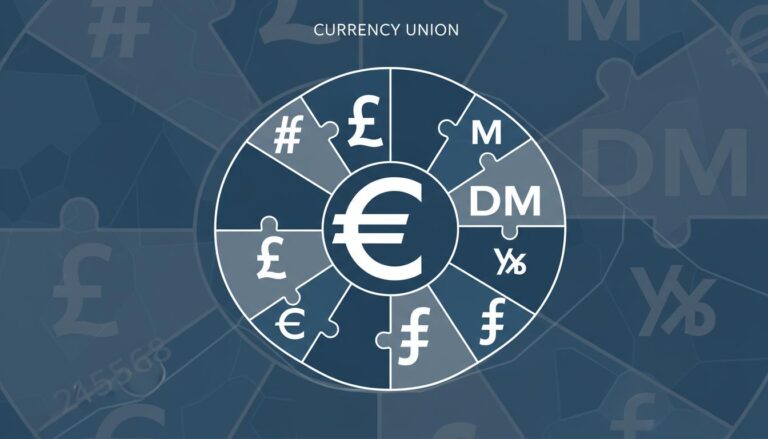 Illustration of the Diverse National Currencies Replaced by the Euro