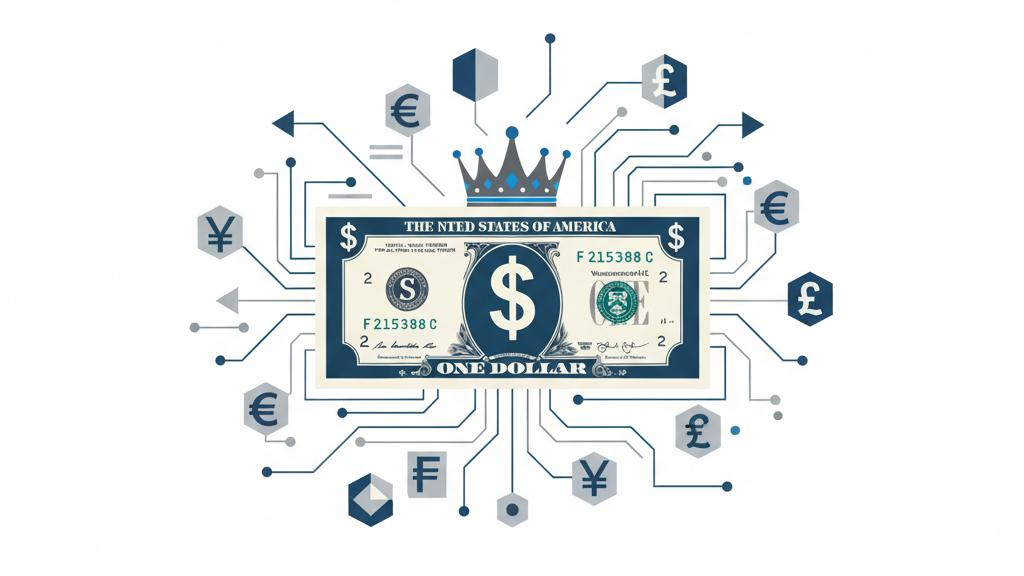 Illustration of the US Dollar's Global Reserve Status